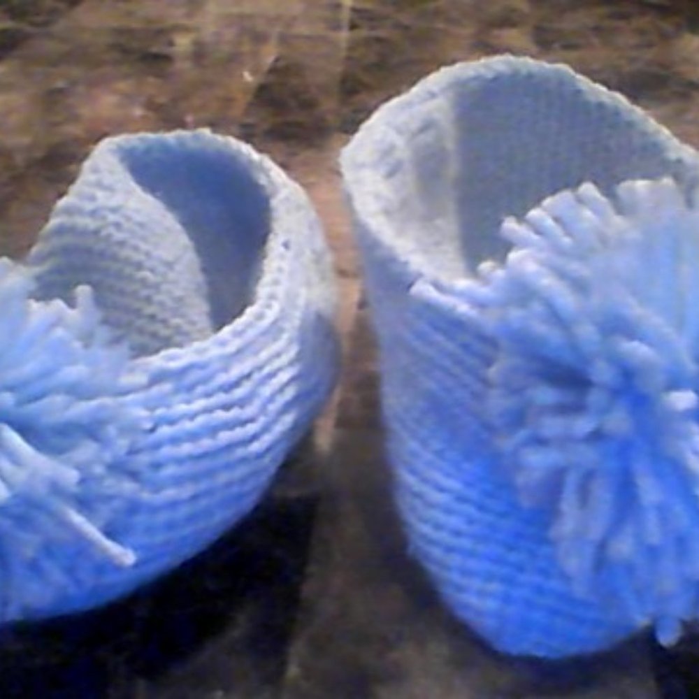 crochet slippers